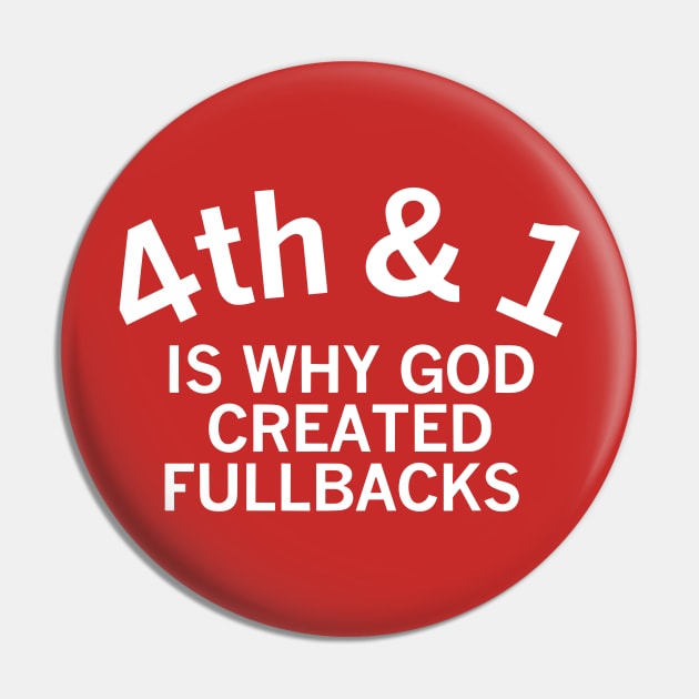 4th and 1 is why god created fullbacks Pin by Emilied