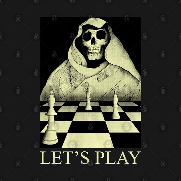 Skull Master Chess by Elsieartwork