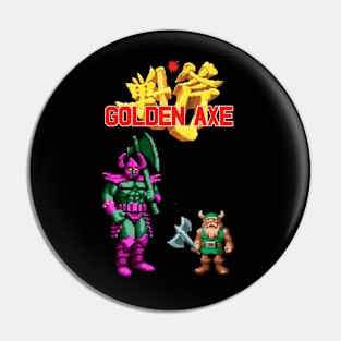 Golden Axe Death Bringer and Gilius Thunderhead Pin