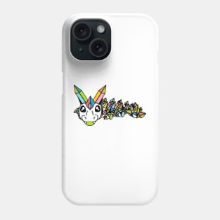 Queer Pride Fidget Crystal Dragon Phone Case