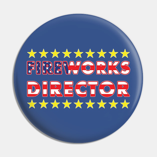 Fireworks Director Pin by DPattonPD