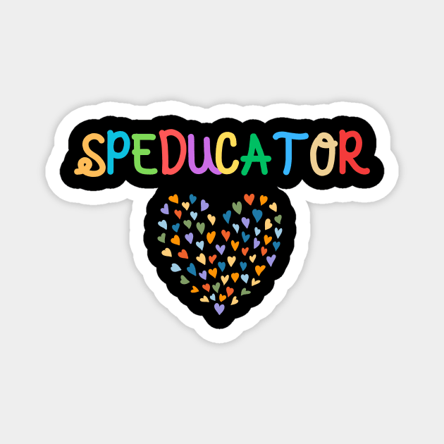 Speducator Special Education SPED Teacher Magnet by The WYLD Tribe