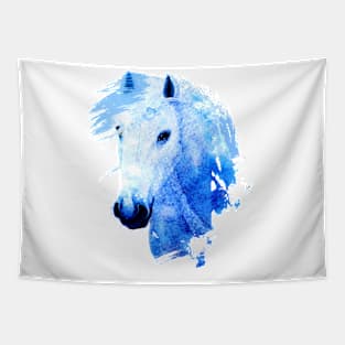 Watercolor Horse Tapestry
