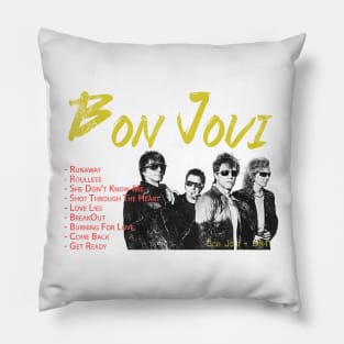 1984 Album Distressed Design Pillow