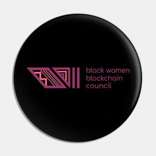 Black Women Blockchain Council Logo Pin