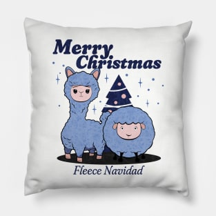 Fleece Navidad Pillow