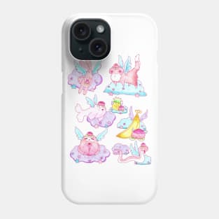 Peach Fruit Angel Animals Phone Case