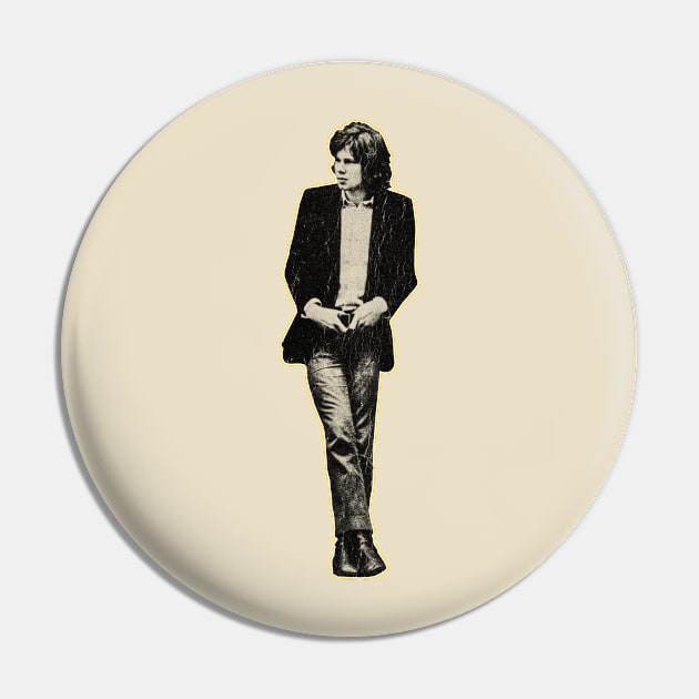 Retro Nick Drake Pin by MuraiKacerStore