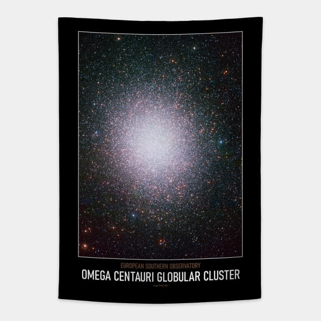 High Resolution Astronomy Omega Centauri Globular Cluster Tapestry by tiokvadrat