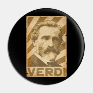 Giuseppe Verdi Retro Pin