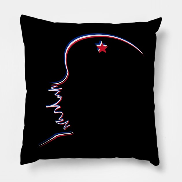 Che Guevara Rebel Cuban Guerrilla Revolution T-Shirt Pillow by HiDearPrint