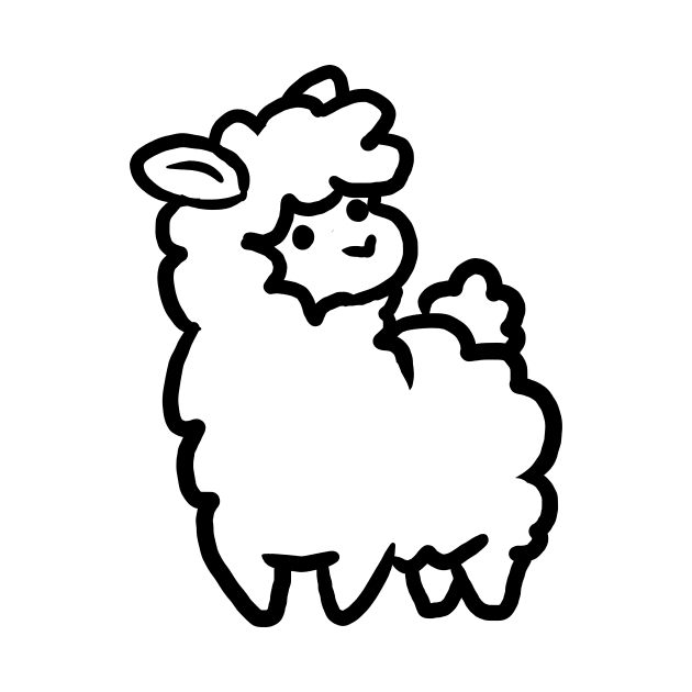 Squishy Llama by Jossly_Draws