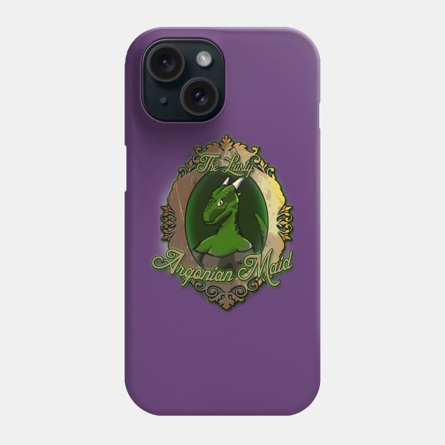 The Lusty Argonian Maid Phone Case by Steampunkd