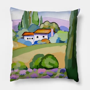 Orange Valley Pillow