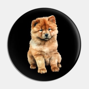 Puppy Chow Chow Pin