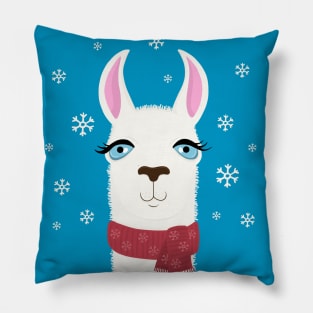 Xmas Llama Pillow