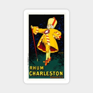 Rhum Charleston Bordeaux Vintage Poster 1925 Magnet