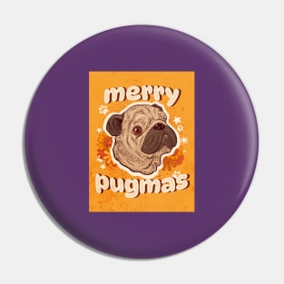 Merry Pugmas Pin