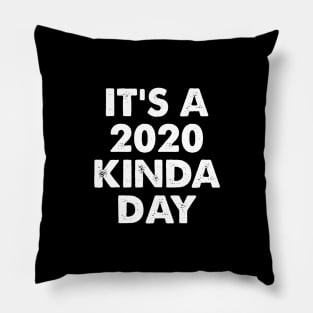 It's A 2020 Kinda Day Funny Meme Pillow