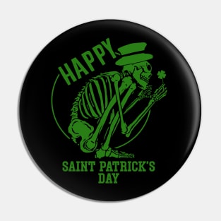 st patricks day skull 2022 Pin