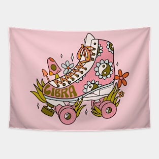 Libra Roller Skate Tapestry