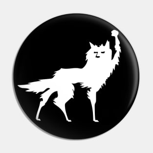 Fantastic Mr Fox - Wolf - Canis Lupus - Simple Pin