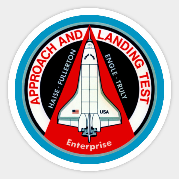 Space Shuttle Enterprise Approach And Landing Tests Patch
