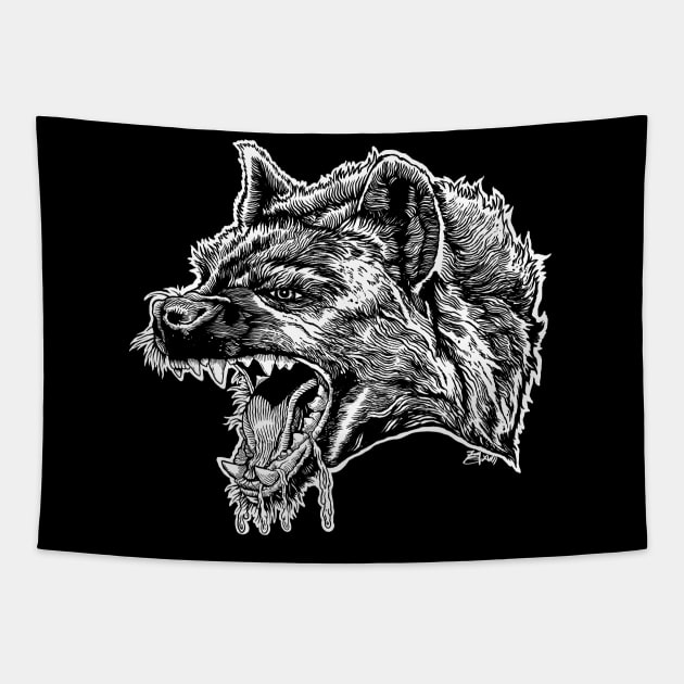 Hyena: He Who Laughs Last Tapestry by ZugArt01