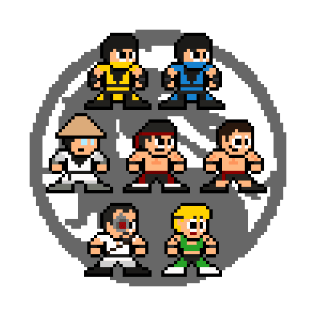 Pixelated Kombat by 8-BitHero