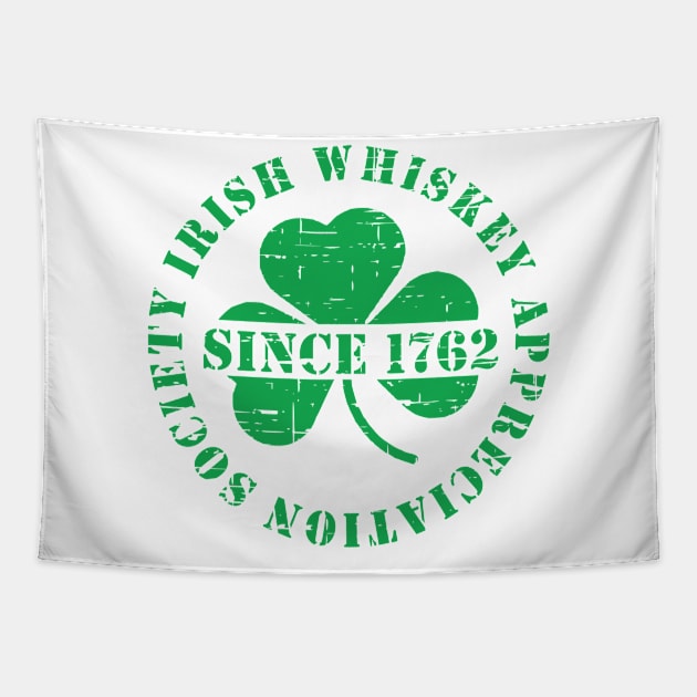 Irish Whiskey Drinking Club Tapestry by Yule
