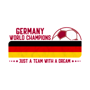 Germany Soccer Team The German Flag for Football Lovers T-Shirt