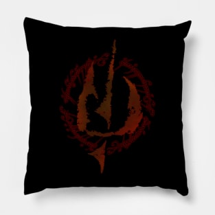 Mark Of the Flaming One Pillow