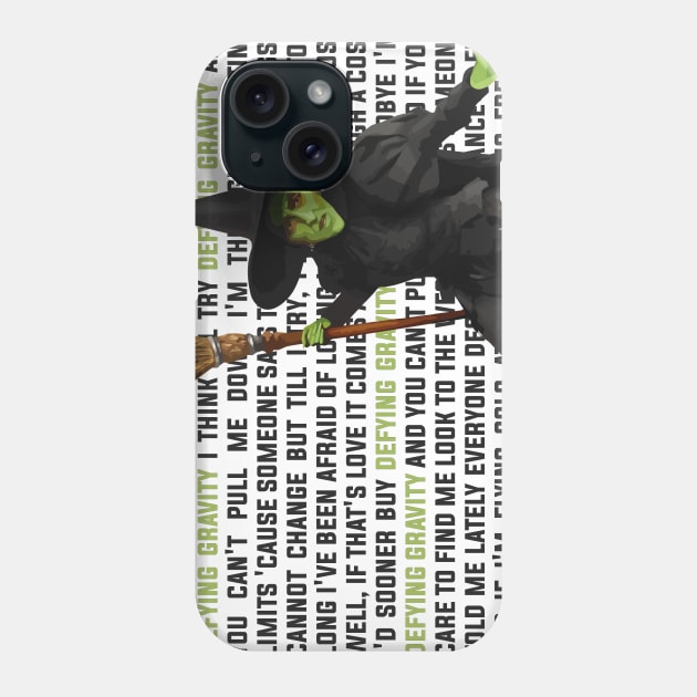 Defying Gravity Phone Case by thereader