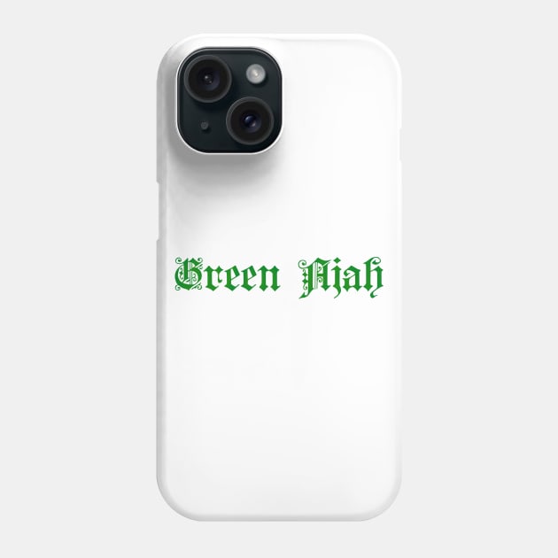 Green Ajah - Wheel of Time Phone Case by notthatparker