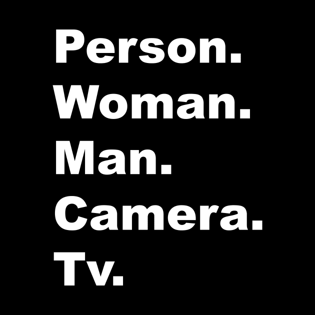 person woman man camera tv by Souna's Store