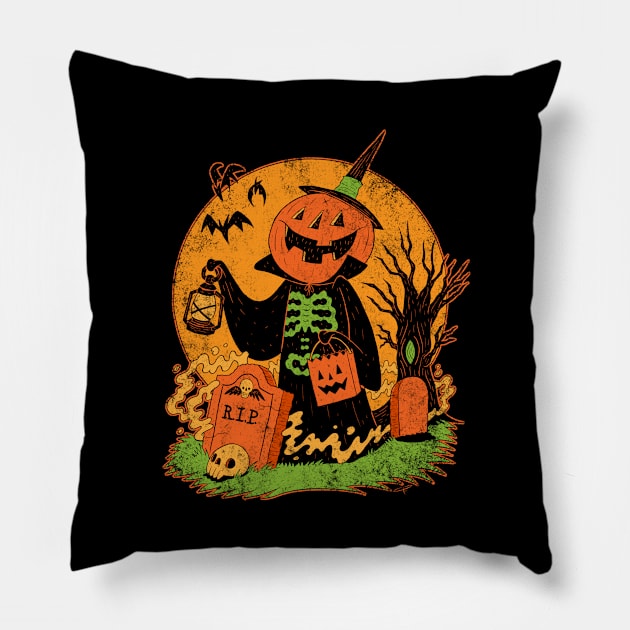 Hallowalker Pillow by chrisraimoart