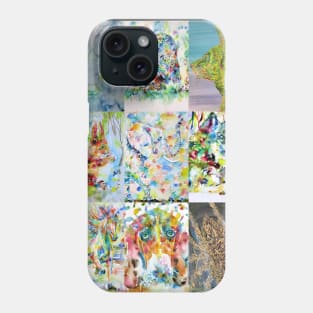 NINE ANIMALS - version 2 Phone Case