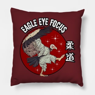 Eagle eye focus Pillow