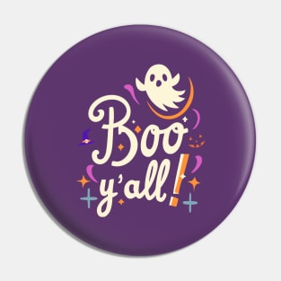 Boo y'all Pin