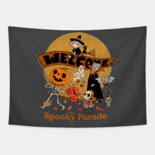 Spooky parade Tapestry