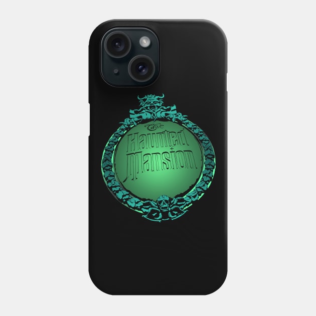 Haunted Mansion Sign Phone Case by rexthinks