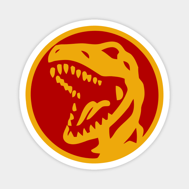 Tyrannosaurus Red Magnet by conatron13