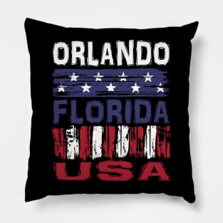 Orlando Florida USA T-Shirt Pillow