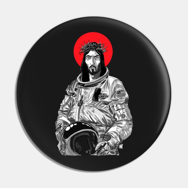 Astro-Jesus Pin by maxsax