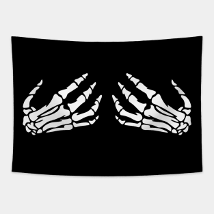 Skeleton Hand Tapestry