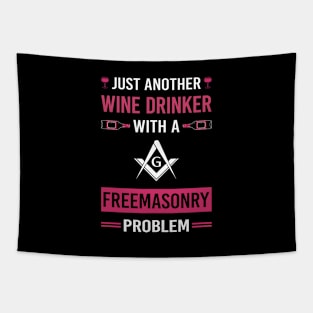 Wine Drinker Freemasonry Freemason Masonry Tapestry