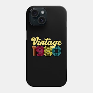 vintage 1980 Phone Case