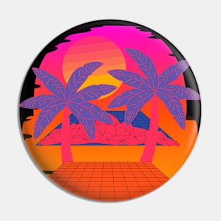 Retro Vaporwave Pin