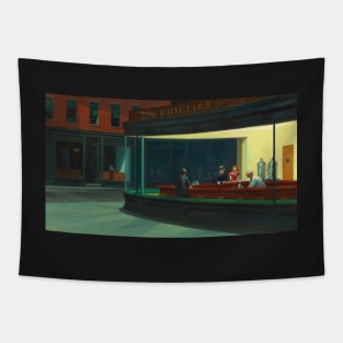 Nighthawks - Edward Hopper Tapestry