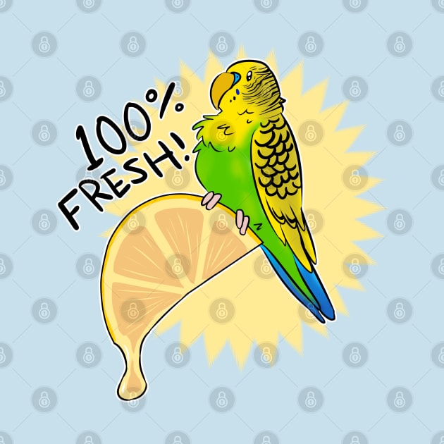 100% Fresh! Budgie certified! by Goldarcanine